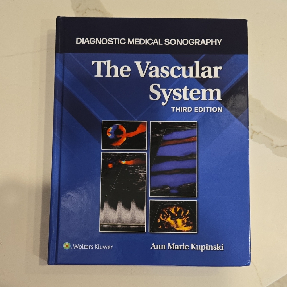 NOT FOR SELL!The Vascular System 3-rd Edition Book Diagnostic Medical Sonography
